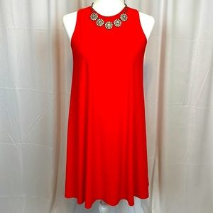 Orange Sleeveless Dress